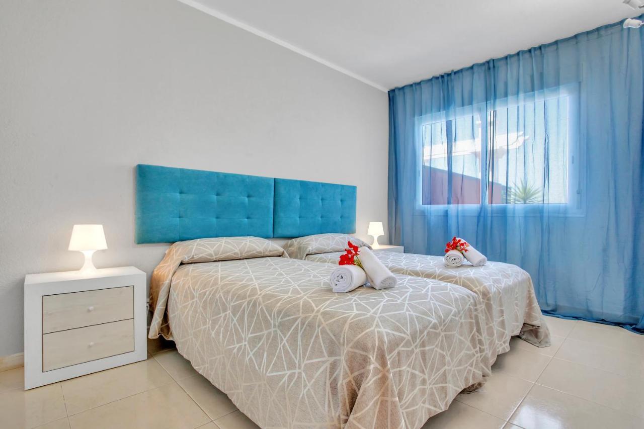 Wonderful View, Huge Terrace Solarium, Private Parking Daire Costa Adeje  Dış mekan fotoğraf