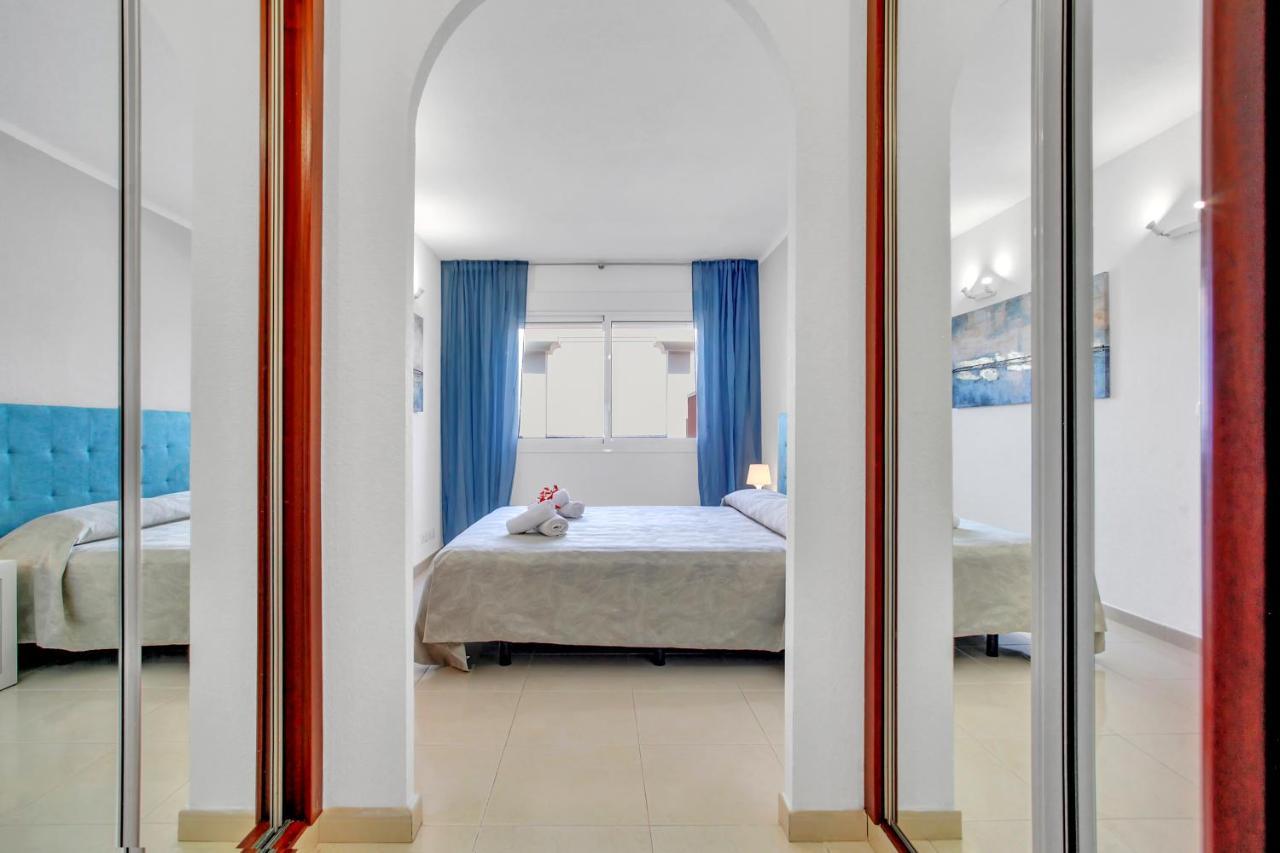 Wonderful View, Huge Terrace Solarium, Private Parking Daire Costa Adeje  Dış mekan fotoğraf
