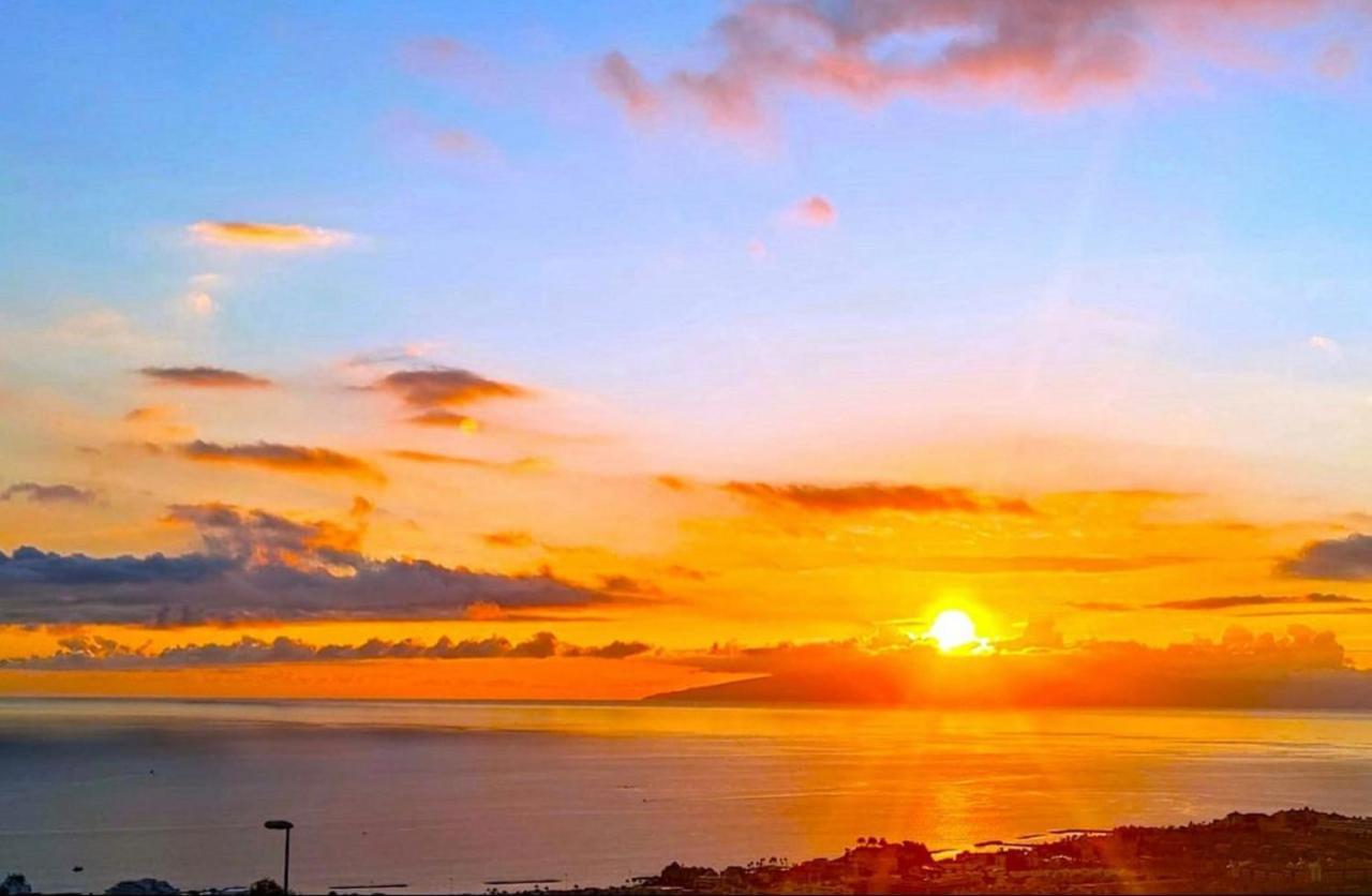 Wonderful View, Huge Terrace Solarium, Private Parking Daire Costa Adeje  Dış mekan fotoğraf